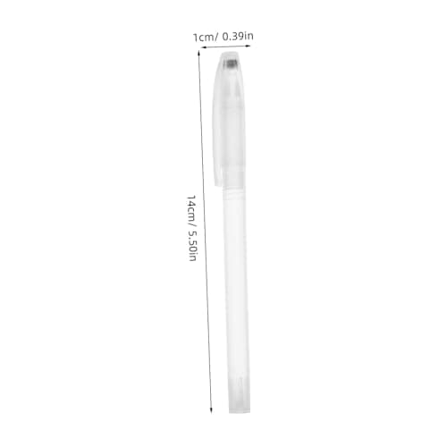 NUOBESTY 100 Pièces étui à vides en plastique pour stylos gel et stylos à encre étudiants vides