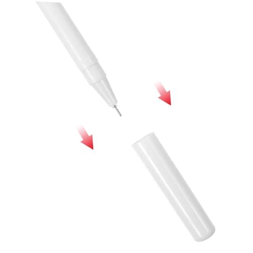 VILLCASE stylo gel rétractable Halloween Citrouille Blanc pour Art Scolaires Bureau