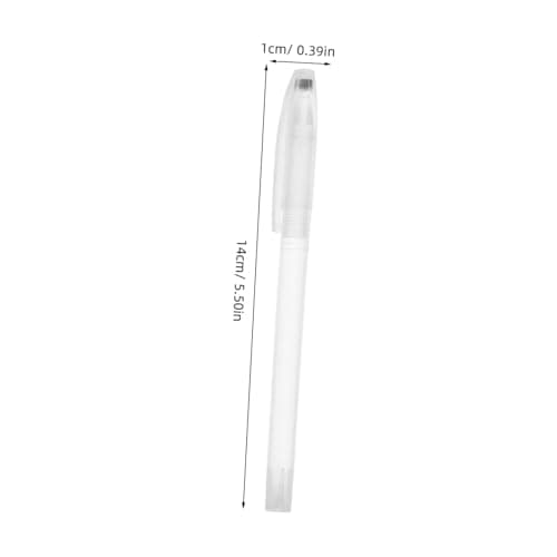 UKCOCO 100 pièces de stylos transparents vides pour recharge gel étudiants fournitures scolaires résistants et pratiques