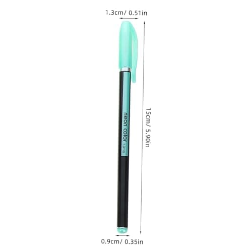 SHINEOFI Style fluorescents pour dessin | 48 pièces stylos gel colorés | Idéal pour artistes et étudiants | Marqueurs à