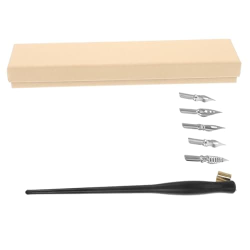 EXCEART 3 Ensembles Encrier Stylo de Dessin pour Débutants Usage Professionnel Métal Spirituel