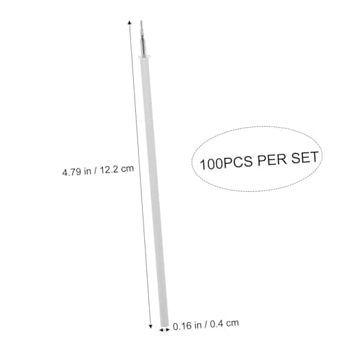 Recharges stylos gel noires jojofuny 100 pièces pour bureau école