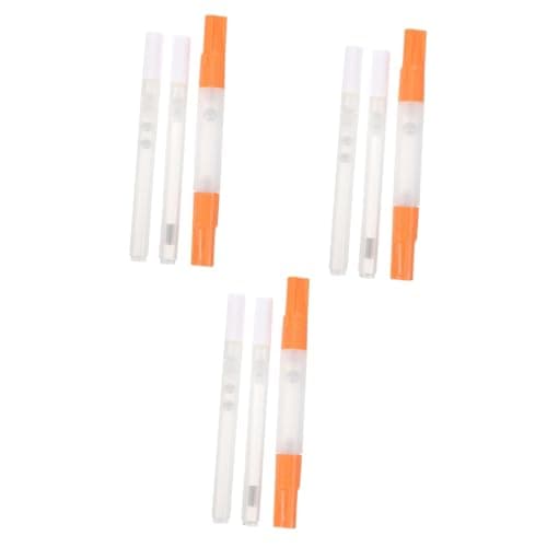 Marqueurs rechargeables Operitacx pour dessin - Lot de 4 - Idéal pour artistes - École et maison - 4 couleurs - 9,5 cm — comme indiquéx3pcs