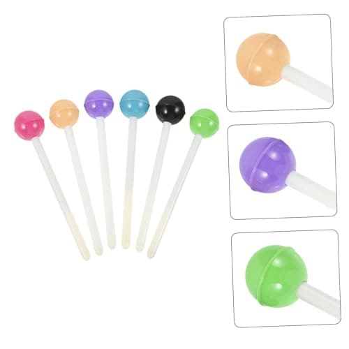 Veemoon Stylos à Encre Gel Thème Sucette 0.5mm Couleurs Pastel Pour École Et Bureau Kawaii
