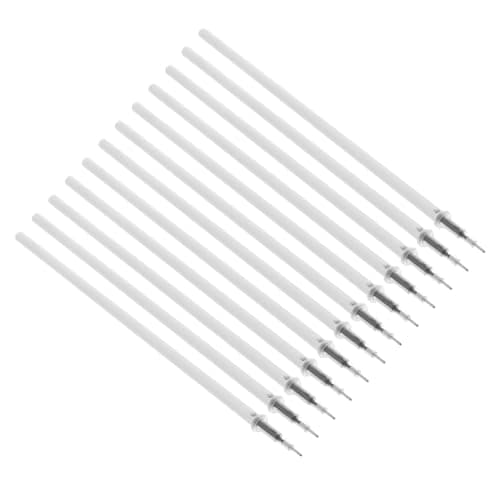 Recharges stylos gel noires jojofuny 100 pièces pour bureau école