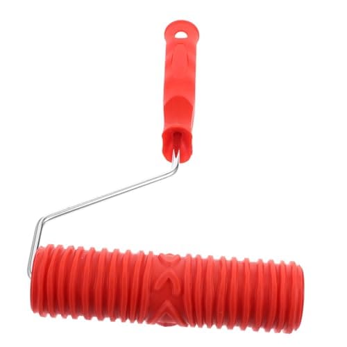 SHINEOFI pinceau à peindre texturé enargile diatomé avec manche en plastique pour décoration murale ShINEOFI Style Aléat