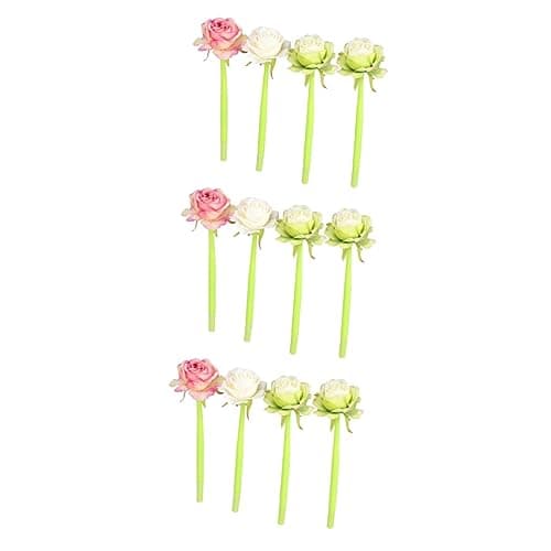 Titre SEO optimisé : Stylos à encre gel rose Lot de 3 pour scolarité et créativité au bureau et à la maison - 4 pièces x — couleurs assortiesx3pcs