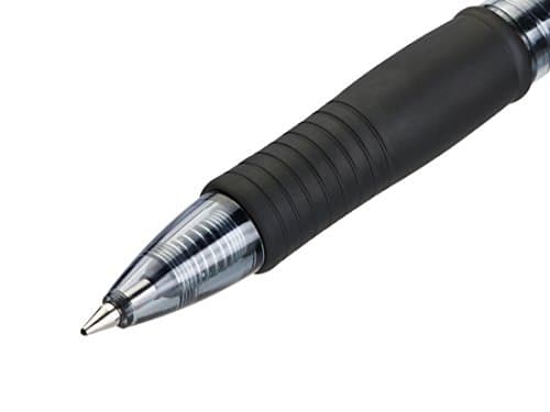 PILOT - Lot de 4 stylos roller à encre gel rétractables et rechargeables - Stylos en plastique recyclé - Idéal pour étud