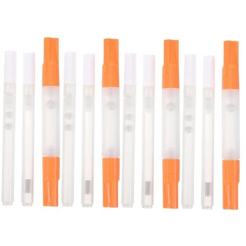 DIYEAH 12 pièces feutres de peinture rechargeables pour artistes pratiques pour dessin et peinture - Sélection de mots-c