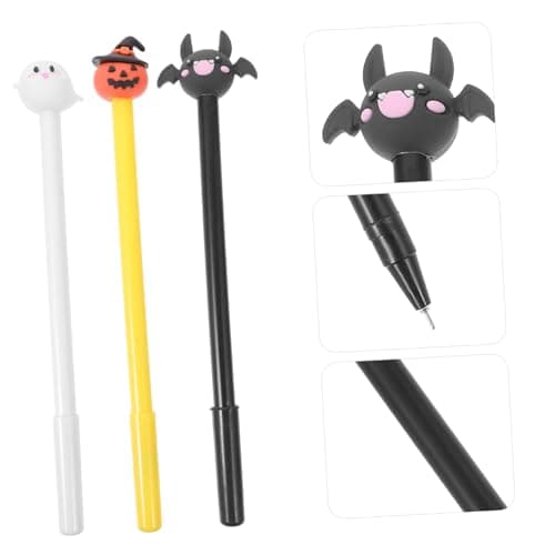 Housoutil 30 Pièces Lot de Stylos Gel Halloween Thème Cartoon pour Étudiants École Fournitures Scolaires Ludiques Design