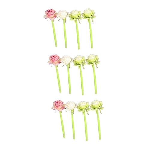 Titre SEO optimisé : Stylos à encre gel rose Lot de 3 pour scolarité et créativité au bureau et à la maison - 4 pièces x