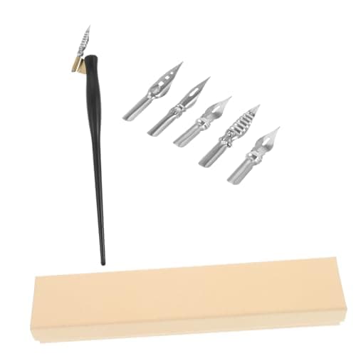 Operitacx 5 Ensembles Stylos de Feutre Incliné Marqueur S'agiter Rechargeable Pour Adulte Coloriage et Écriture - Crayon