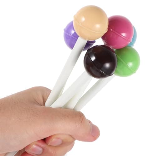 SEWACC 6 pièces Lot De Stylos Gel Pour Filles | Motif Dessin Animé | Étudiant | Qualité Supérieure | Lot Économique