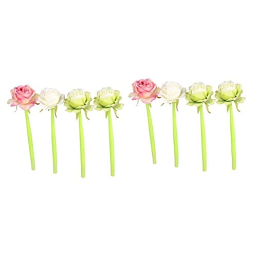 Titre SEO optimisé : Stylos à encre gel rose Lot de 3 pour scolarité et créativité au bureau et à la maison - 4 pièces x — couleurs assortiesx2pcs