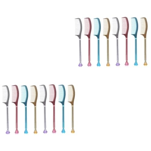 DIYEAH Stylos Gel Multifonctionnels 16 Pièces Forme De Peigne Écriture Fluide Amusante Pour Étudiants Fournitures de Bur
