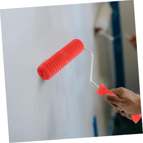 SHINEOFI pinceau à peindre texturé enargile diatomé avec manche en plastique pour décoration murale ShINEOFI Style Aléat