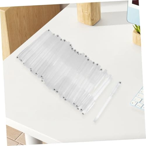 Gatuida 100 pièces de stylos simples étuis vides pour recharge et ergonomiques pour étudiants et bureaux
