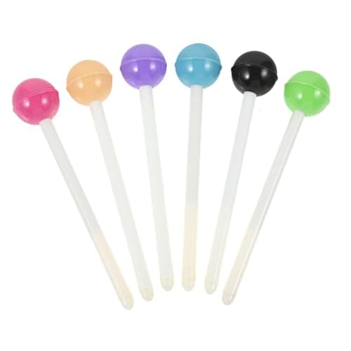 NUOBESTY Stylos Mignons 6 Pièces pour Filles - Fournitures Scolaires Stylo à Encre Gel pour Étudiantes