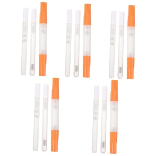 Marqueurs rechargeables Operitacx pour dessin - Lot de 4 - Idéal pour artistes - École et maison - 4 couleurs - 9,5 cm — comme indiquéx5pcs