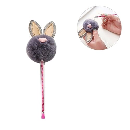 NUOBESTY Stylo-gel 0,5 Mm pour Étudiants en Dessin, Pièces: 9, Animé Lapin