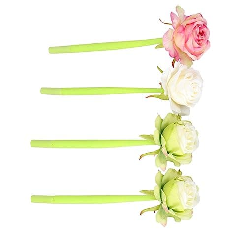 Titre SEO optimisé : Stylos à encre gel rose Lot de 3 pour scolarité et créativité au bureau et à la maison - 4 pièces x