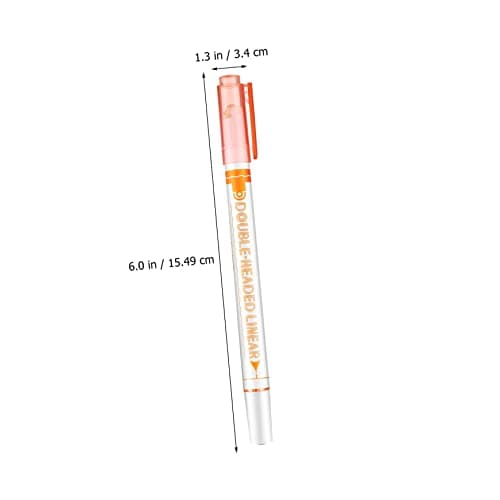 Housoutil 4 Ensembles Double Tip Fluorescent Pens Set Pour Études Avec Roller Et Brosses fines Pour Planificateur et Bri