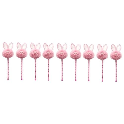 NUOBESTY Stylo-gel 0,5 Mm pour Étudiants en Dessin, Pièces: 9, Animé Lapin — rosex3pcs