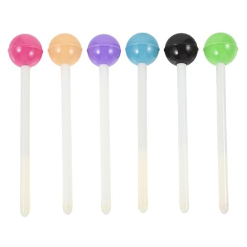 STOBOK 6 Pièces Stylos Gel pour Filles | Écriture Fine pour Étudiant en Bureau | Fonction pointe fine | Scene Astro Bébé