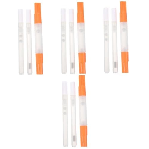 Marqueurs rechargeables Operitacx pour dessin - Lot de 4 - Idéal pour artistes - École et maison - 4 couleurs - 9,5 cm