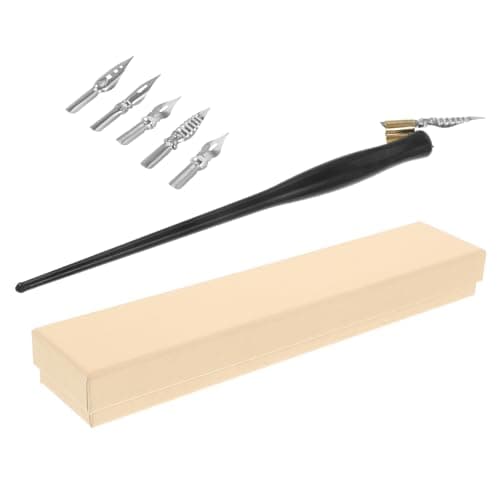 VILLCASE Premium Stylos Inclinés Pastel Pour Adulte Artiste Apprenti Trousse Signature Plastique 4 Ensembles