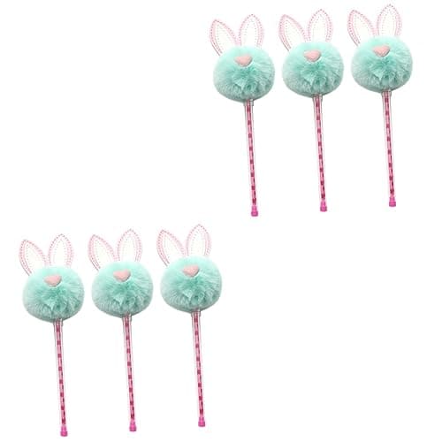 STOBOK Stylos Neutres 0,5 Mm pour Étudiant - 6 Pièces Stylos Gel avec Pointe Fine pour Dessin et Écriture — vertx2pcs