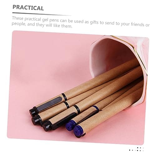 ABOOFAN Stylos à Gel Rétractables 10 Pièces Pour Écriture et Création Bureau École Trendy Para Étudiants et Professionne