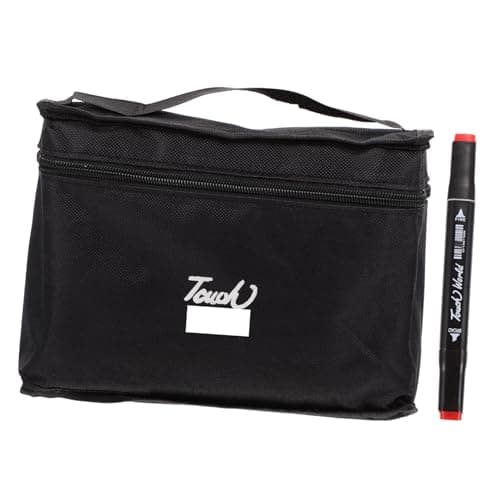 Ensemble de marqueurs HOODANCOS double-tête pour dessin et peinture colorés à base d'eau, idéal pour adultes, set de 12