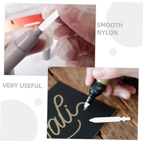 NUOBESTY Ensembles Pointe De Stylo À Huile Acrylic Paint Pens Marqueurs Permanent 50 Pièces Pour Artistes Mature