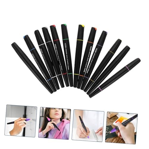 TOPPERFUN Marqueurs Acryliques Étanches Couleurs Multifonctionnels Pour Art Et Cartes De Vœux