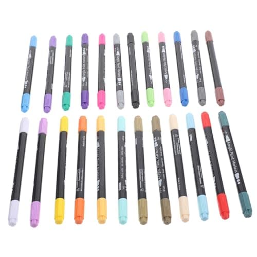 Operitacx Stylos Parfumés Art Livre De Coloriage Adulte Effaçables Plastique