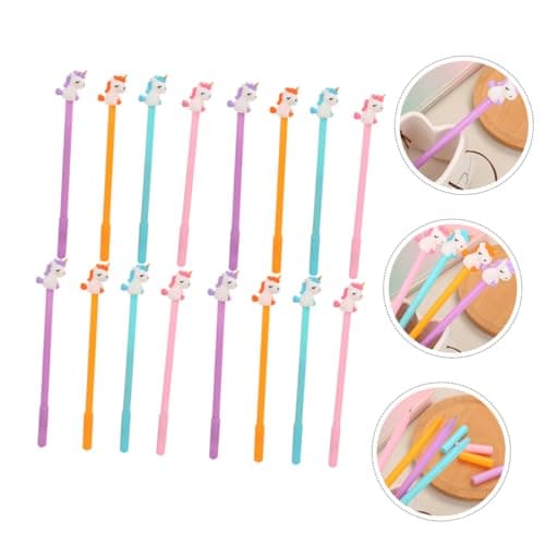 NUOBESTY Stylos Gel Réutilisables En Forme De Dessin Animé - Pour Garçons Et Filles - Lot De 16 - máxima Durabilité, Bén