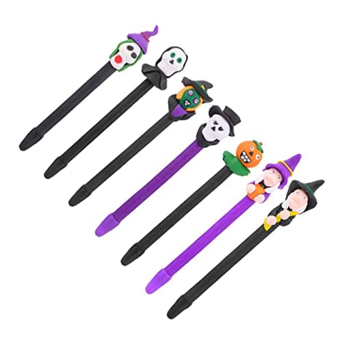 VILLCASE Stylos À Bille Halloween Étanche Polymère Adorables Ensembles 7 Pièces