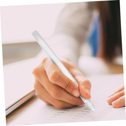 UKCOCO 100 pièces de stylos transparents vides pour recharge gel étudiants fournitures scolaires résistants et pratiques
