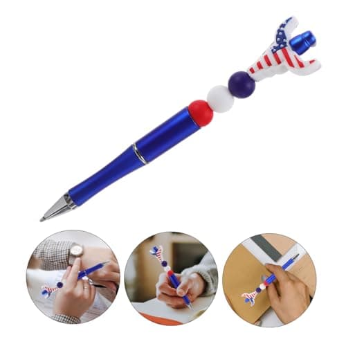 VILLFUL Stylo Gel Thème Amérique Étudiant Forme De Tête De Bœuf Créatif 14cm  Noir