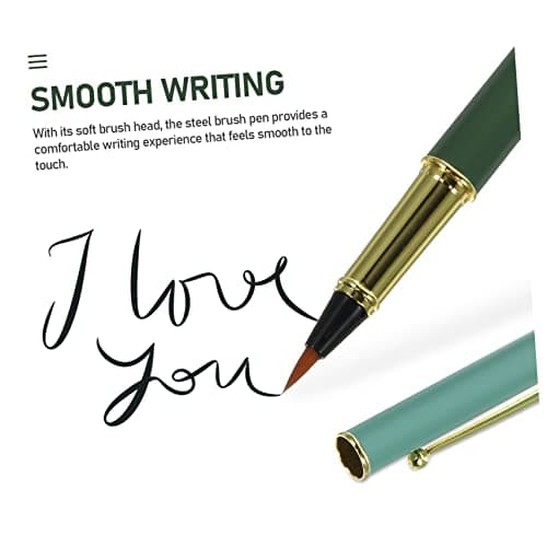 Ciieeo Stylo Brush Pen Rechargeable Pour Écriture et Dessin - Idéal Pour Artistes et Enseignants - Specifique Pour Sourc