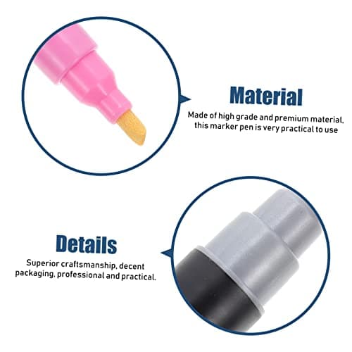 Stylos à peinture SEWACC portables pour la maison et le dessin - 12 piècesLot multifonctionnel adapté aux artistes amatr