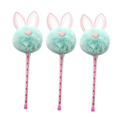 STOBOK Stylos Neutres 0,5 Mm pour Étudiant - 6 Pièces Stylos Gel avec Pointe Fine pour Dessin et Écriture — vert