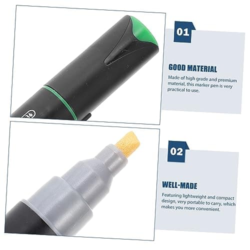 TOPPERFUN Marqueurs Acryliques Étanches Couleurs Multifonctionnels Pour Art Et Cartes De Vœux