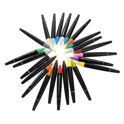 Stylos à peinture SEWACC portables pour la maison et le dessin - 12 piècesLot multifonctionnel adapté aux artistes amatr — comme indiqué