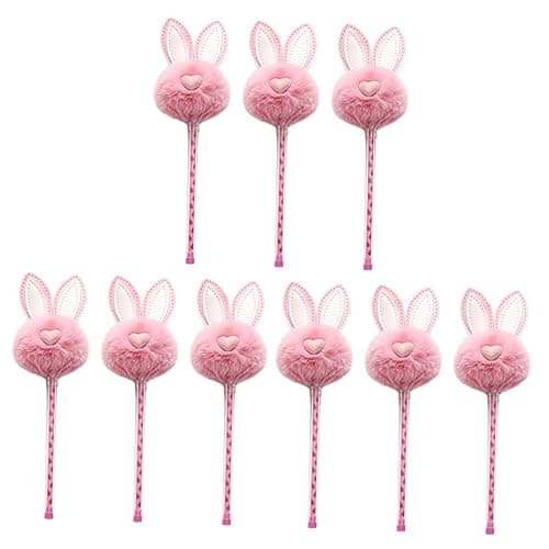 STOBOK Stylos Neutres 0,5 Mm pour Étudiant - 6 Pièces Stylos Gel avec Pointe Fine pour Dessin et Écriture — rosex3pcs
