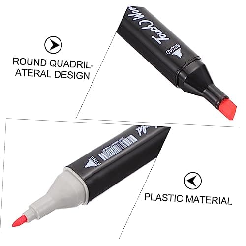 <think>
Okay, I need to create a new product title in French for the DIYEAH double-tipped markers. The original title is