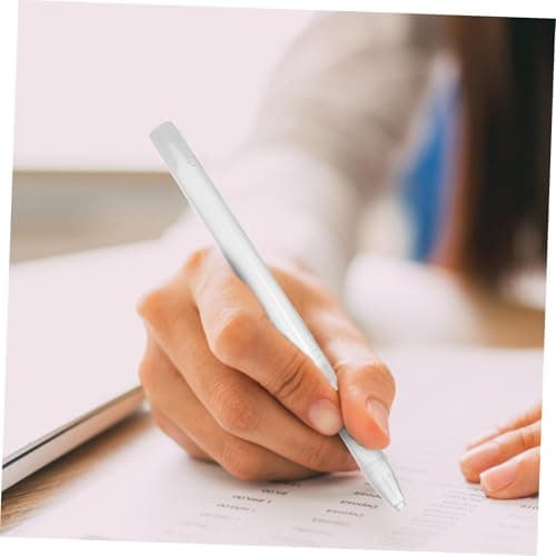 MOHNUR 100 Pièces Transparent Pen Holders Ergonomiques pour Étudiants Environnementalement Amicaux Bureau
