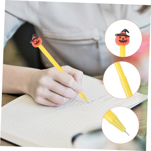 Housoutil 30 Pièces Lot de Stylos Gel Halloween Thème Cartoon pour Étudiants École Fournitures Scolaires Ludiques Design