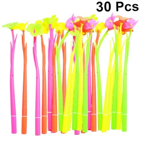 Operitacx Stylos à Gel De Couleur Neutre 30pièces Parfait pour Aquarelle et Coloration - Couleurs Aléatoires Idéaux pour